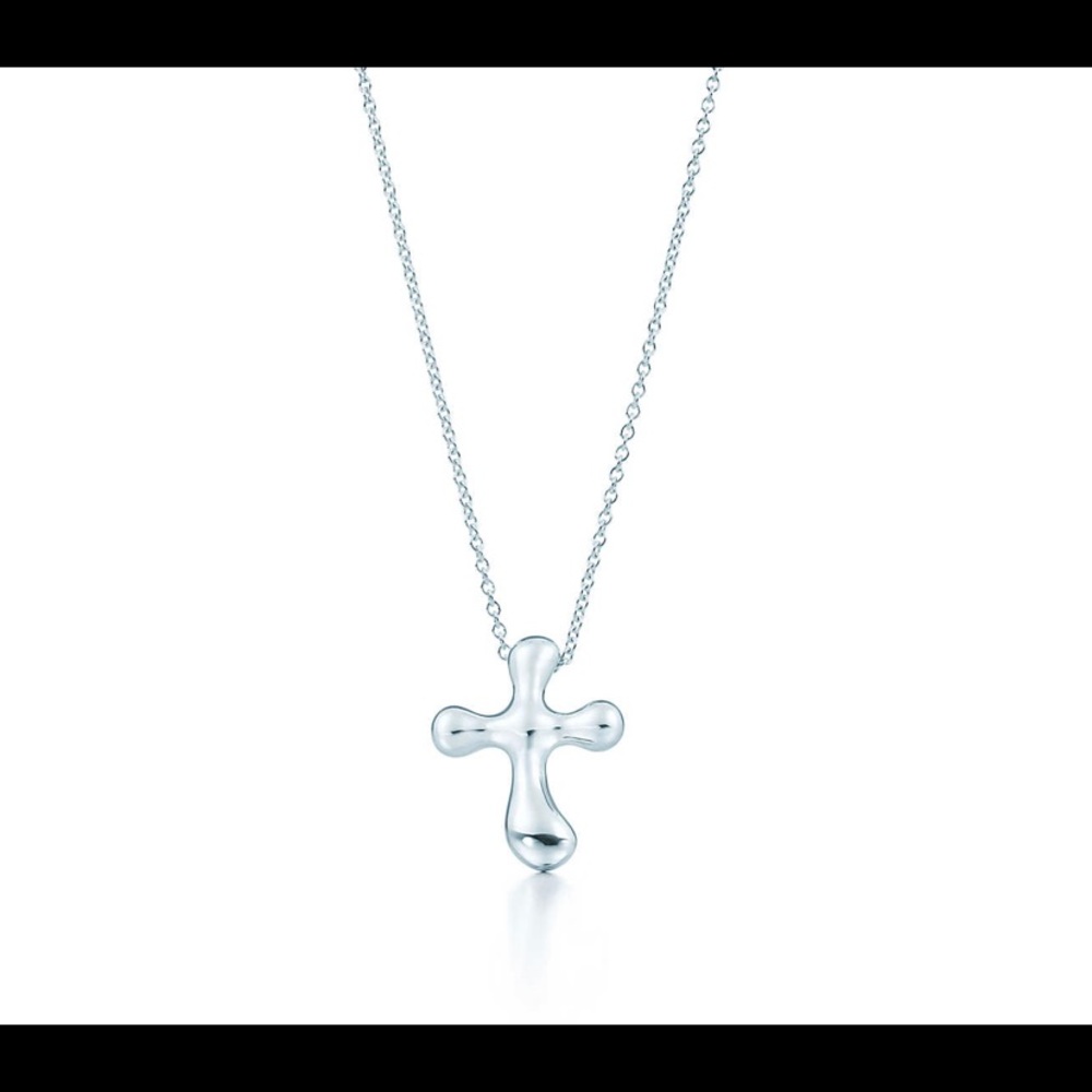 Tiffany cross necklace